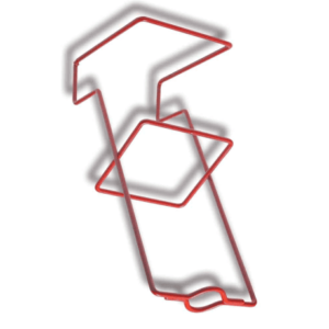 flaskeholder til foringsflaske 2 liter