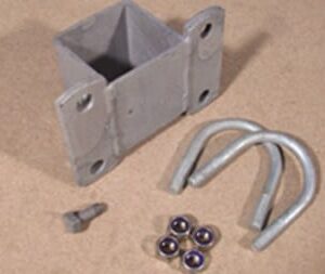 Hevebeslag til 2" frontrør dobbelt