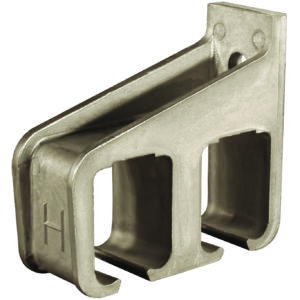 301 5/301 Bærekonsoll dobbel veggfeste Alu