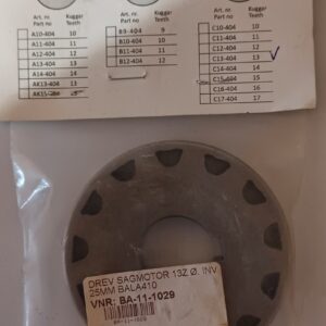 DREV SAGMOTOR 13Z Ø. INV 25MM BALA410