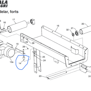 Bala Agri 410 Cylinderdemper A25/25xM6
